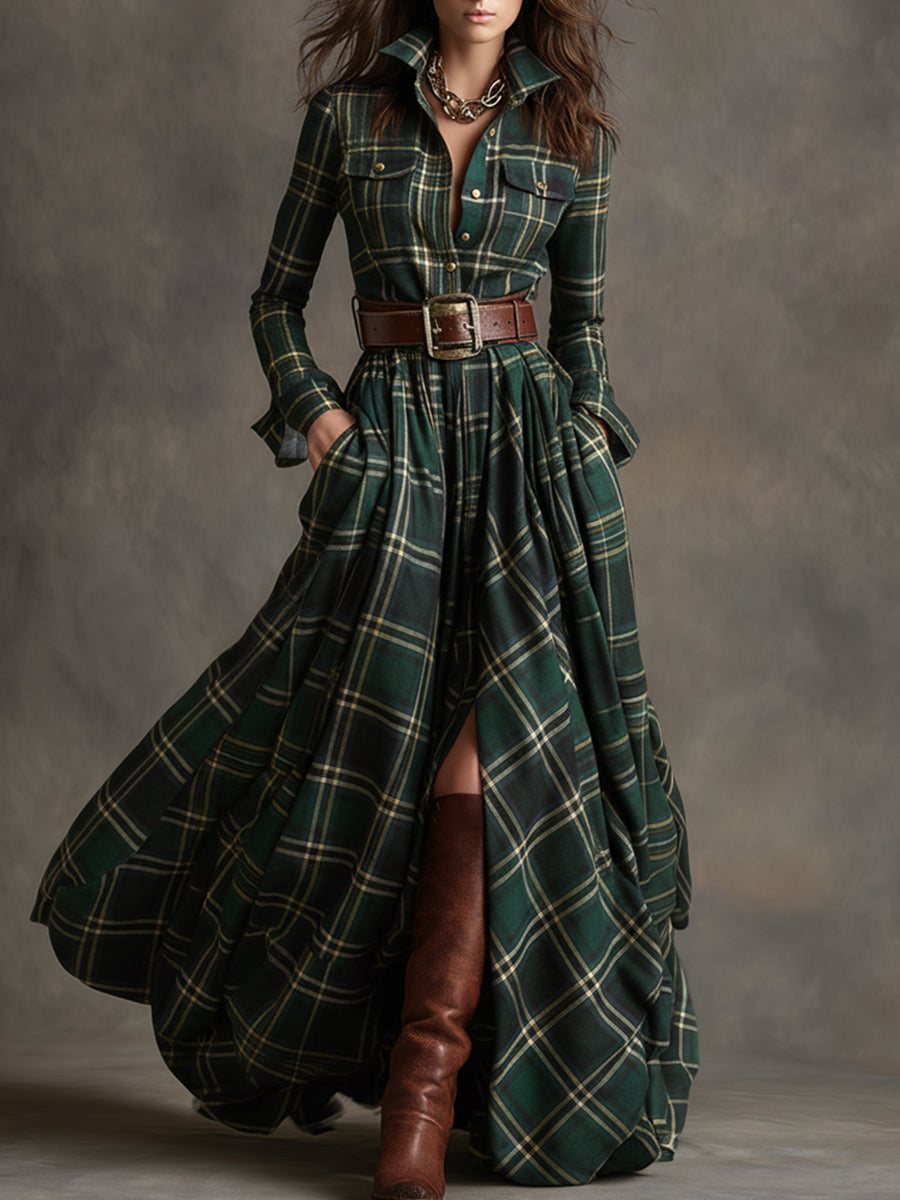Louisa Classic Refined Button-Up Dress - view 2