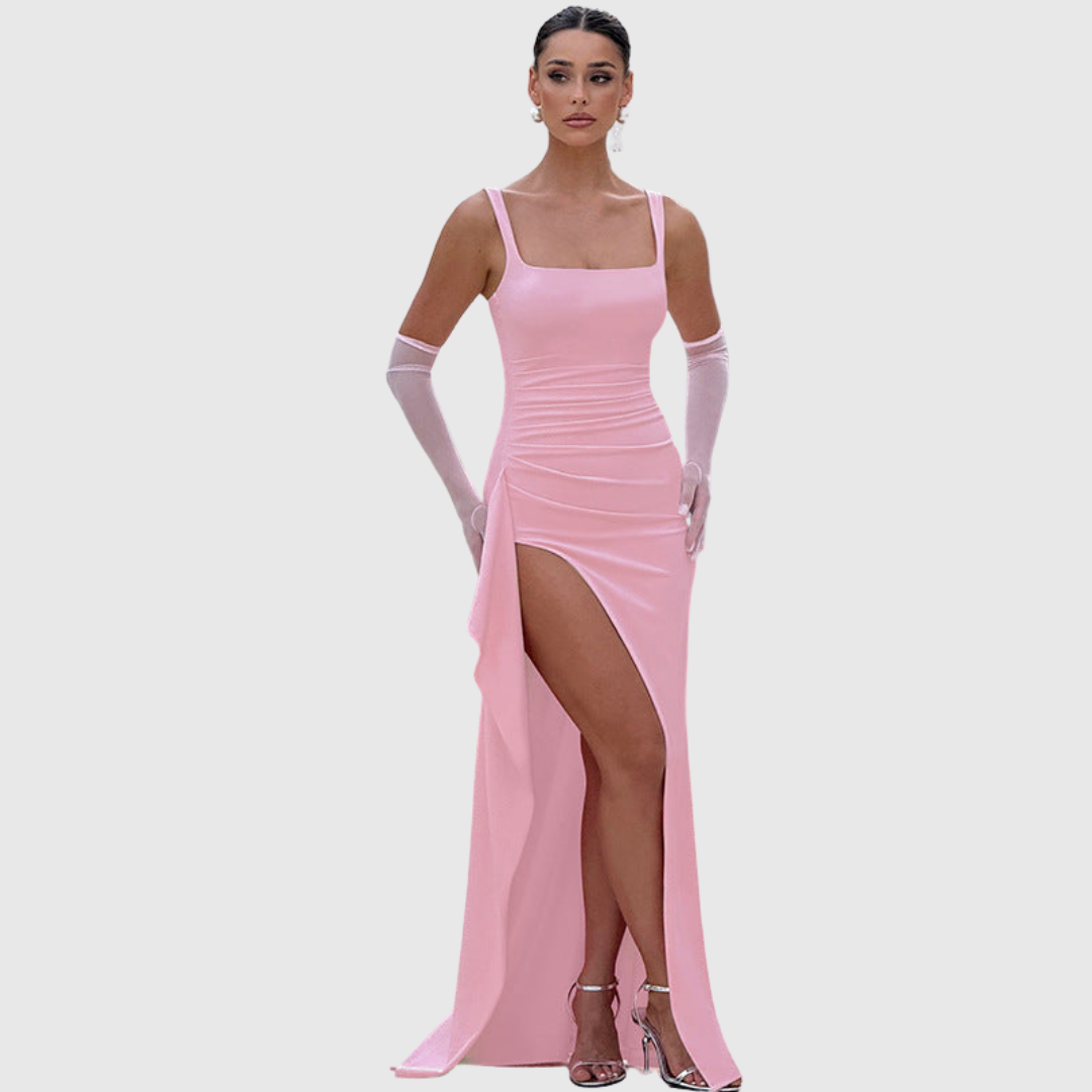 Cell Open-Back Slip Maxi Dress - view 15
