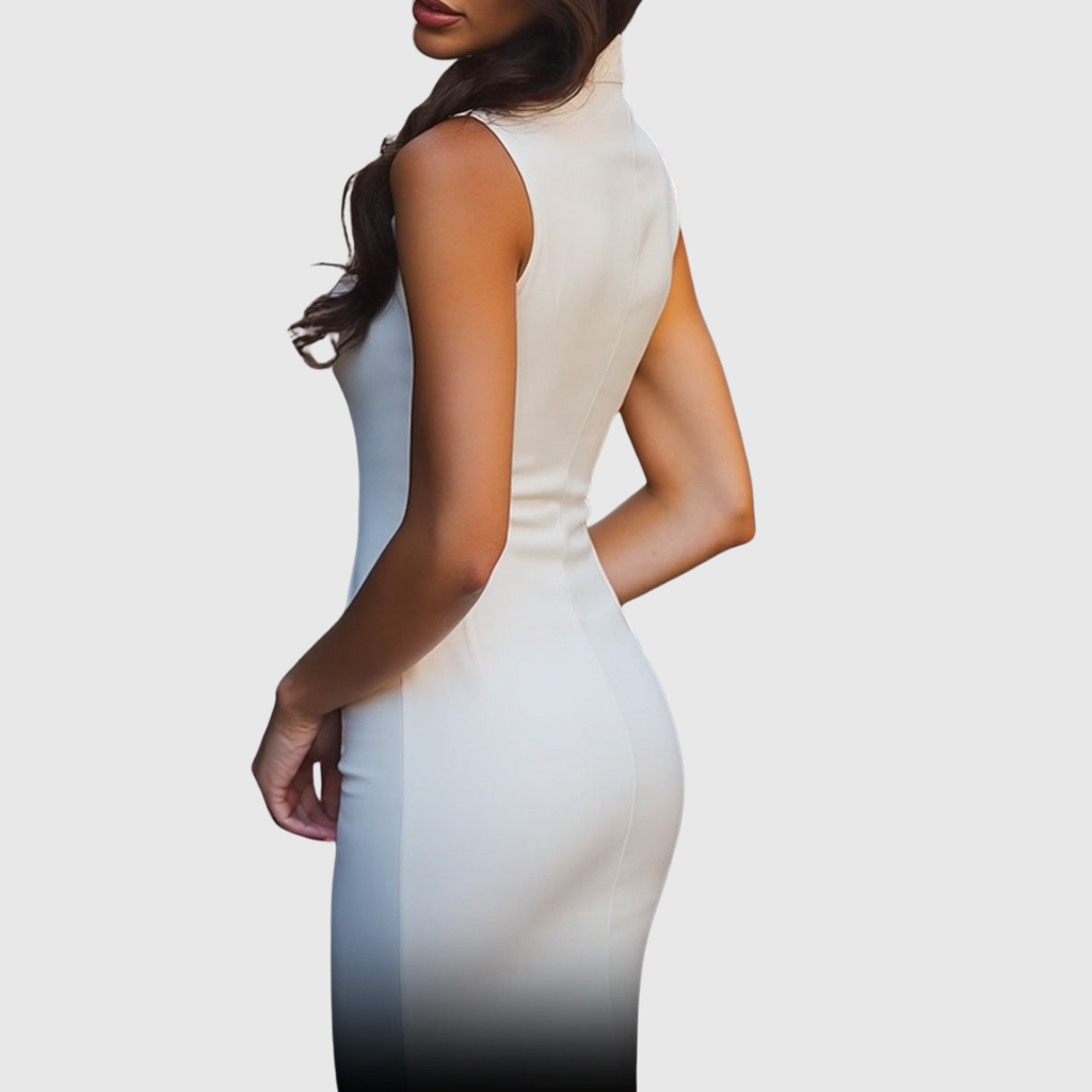 Daisy Zip-Front Bodycon Dress - view 2