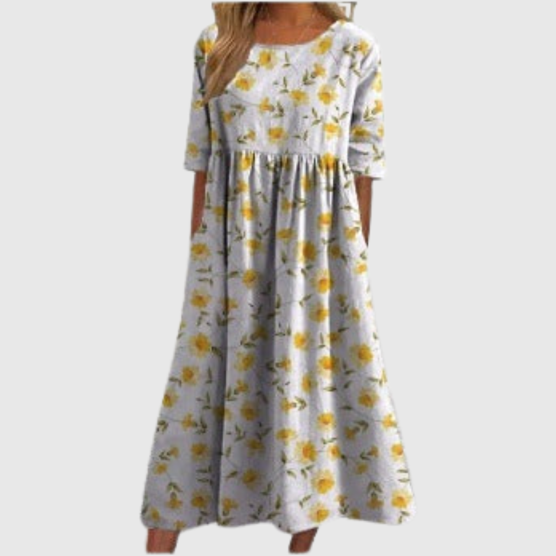 Clara Relaxed Midi Dress - view 6