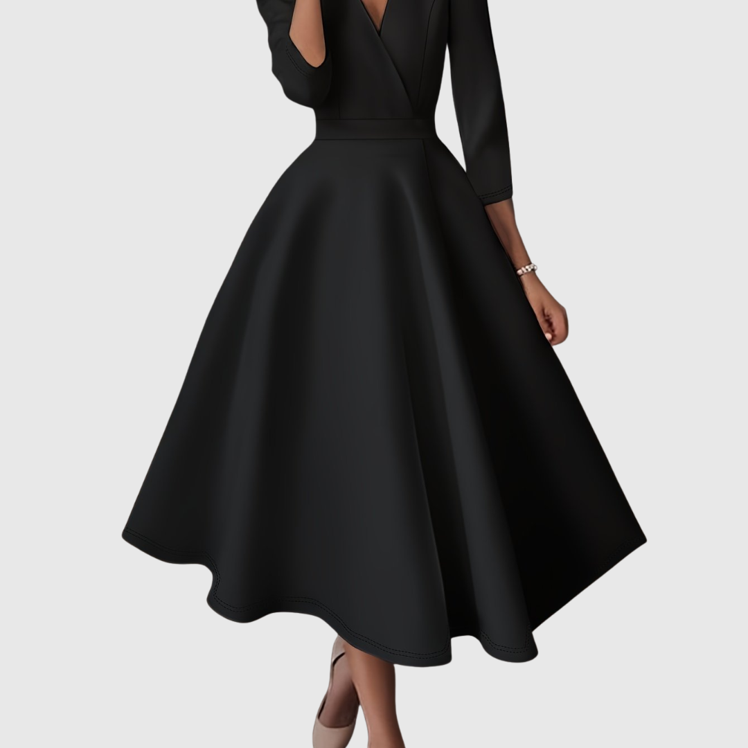 Avelie High-Waisted Midi Dress - view 7
