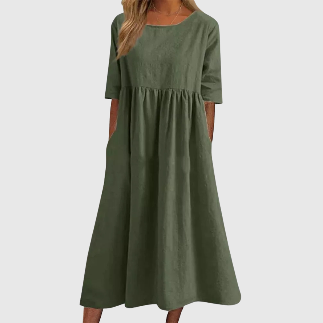 Leah Casual Loose Dress - view 8