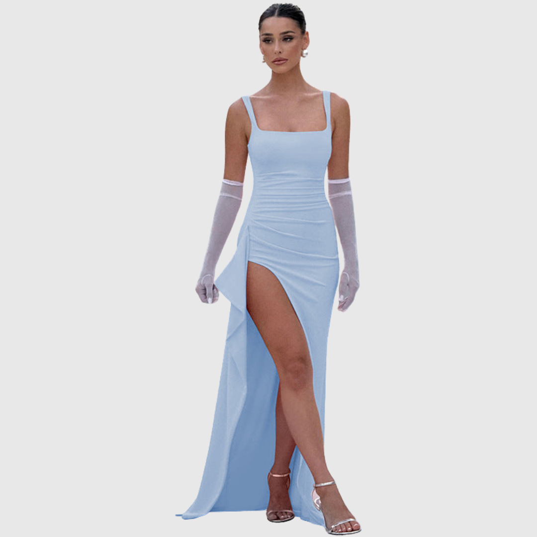 Cell Open-Back Slip Maxi Dress - view 16