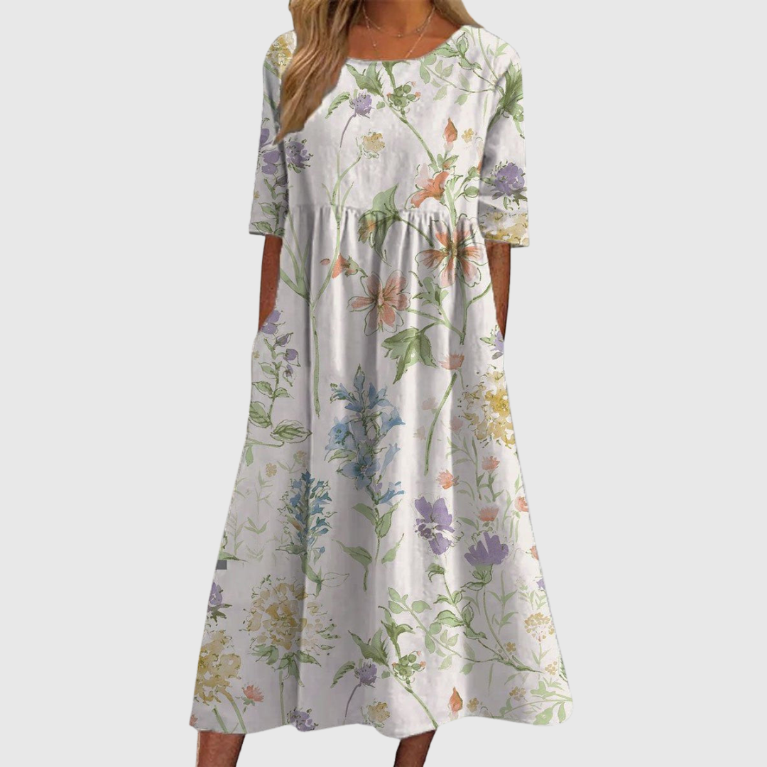 Clara Relaxed Midi Dress - view 5
