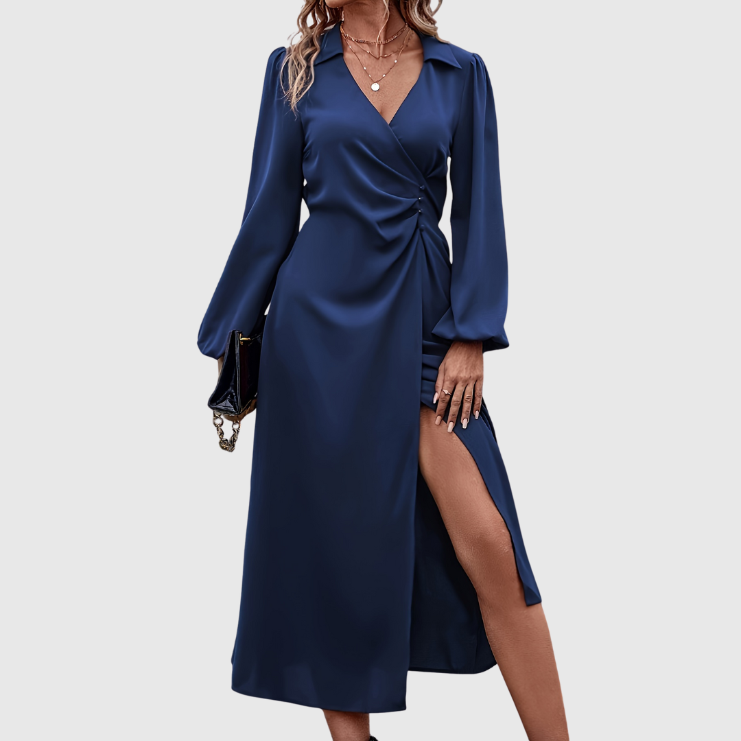 Islanna Twist Front Commuting Dress - view 3