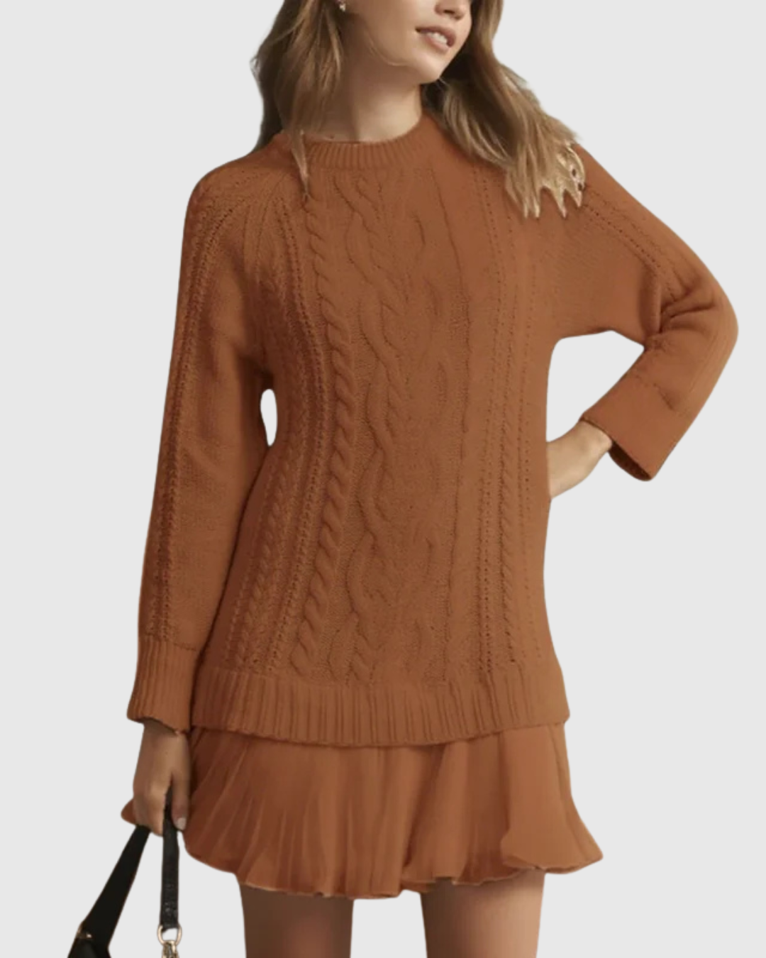 Eira Classic Sweater Dress - view 8
