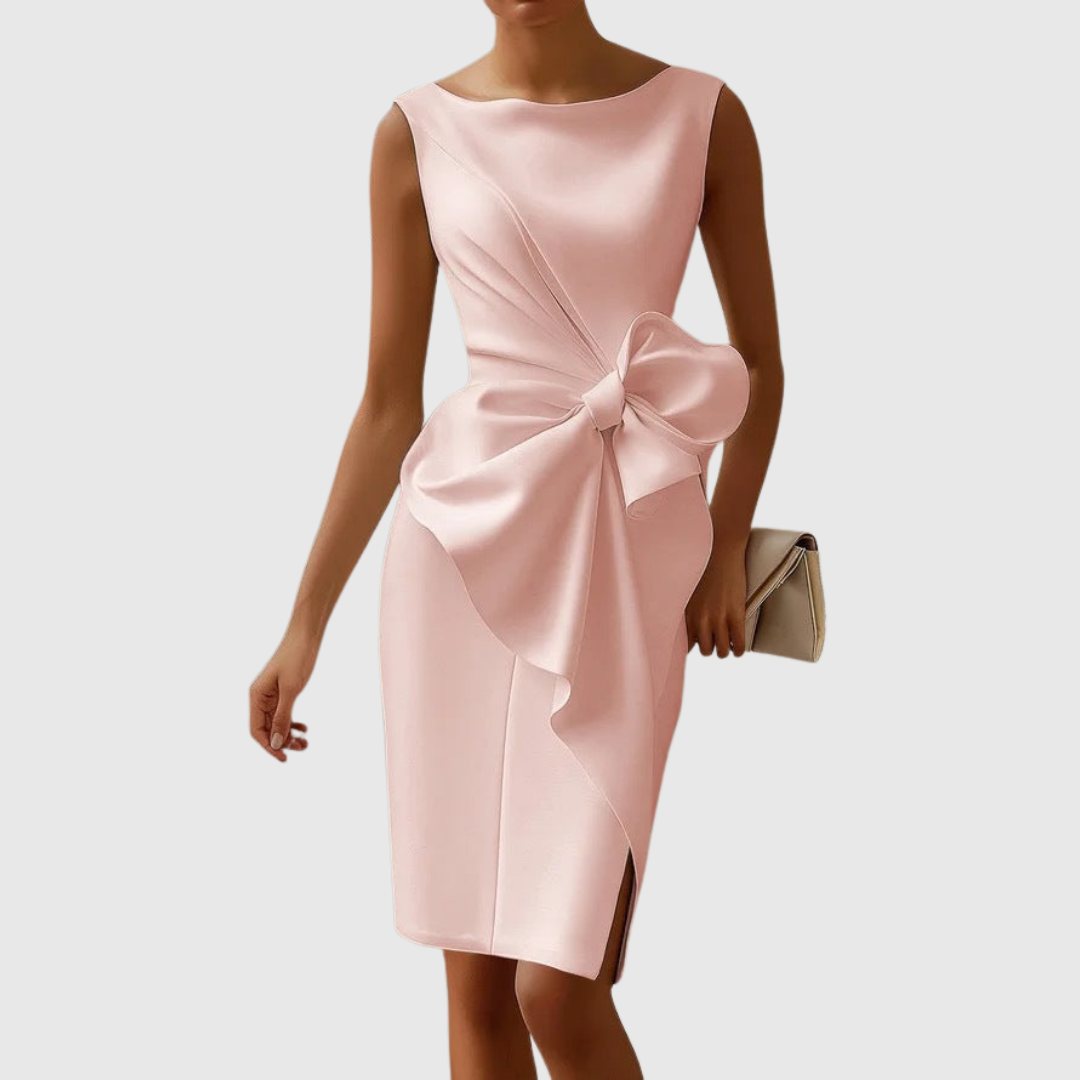 Ainsley Stylish Sleeveless Midi Dress - view 3
