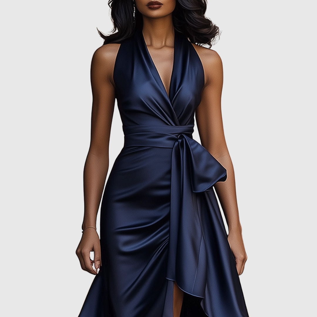 Amelya Evening Wrap Maxi Dress - view 2