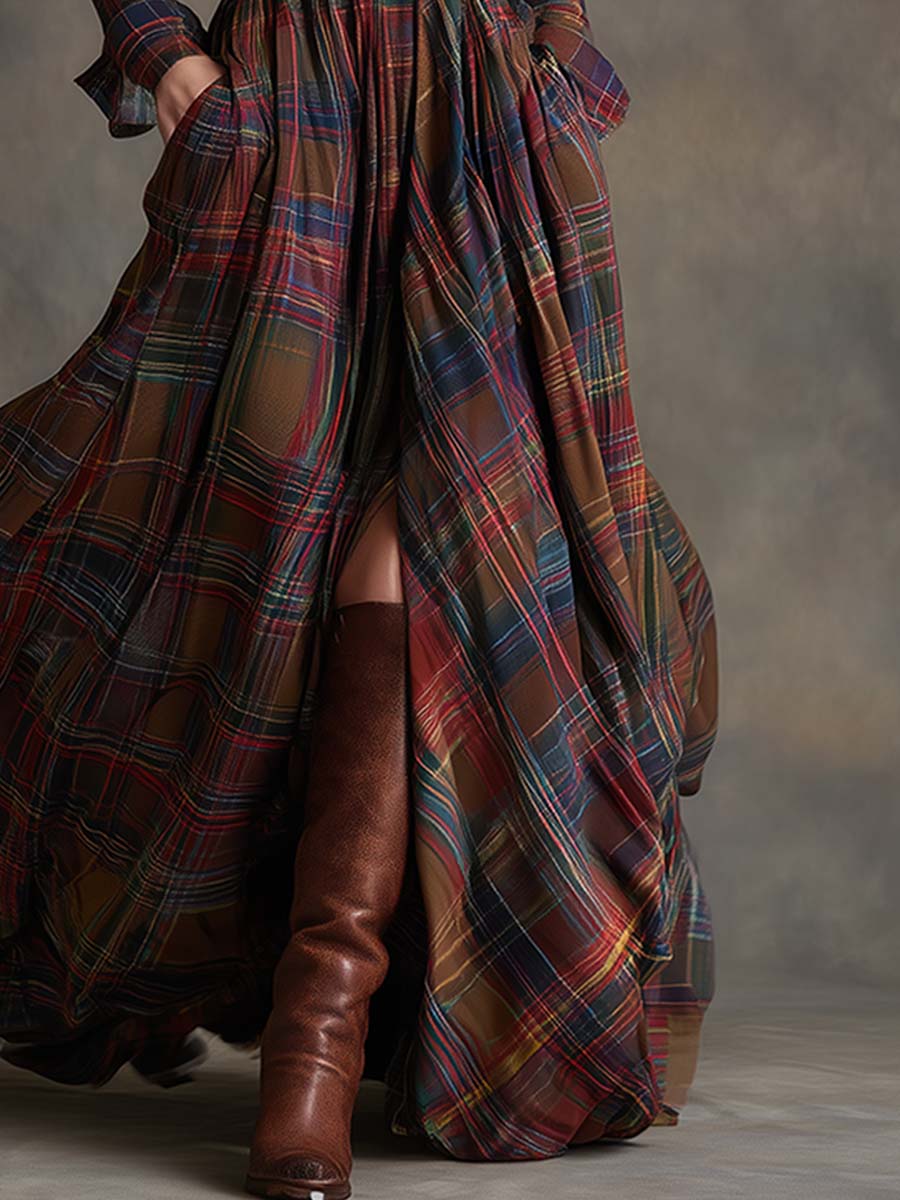 Louisa Classic Refined Button-Up Dress - view 8