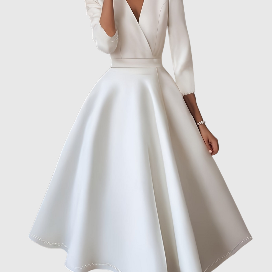 Avelie High-Waisted Midi Dress - view 5