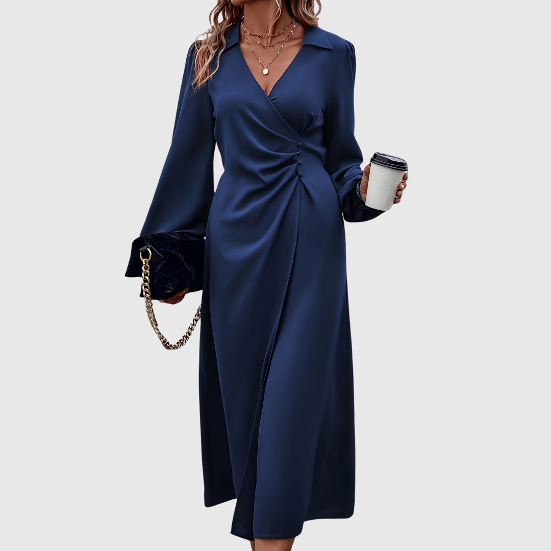 Islanna Twist Front Commuting Dress - view 2