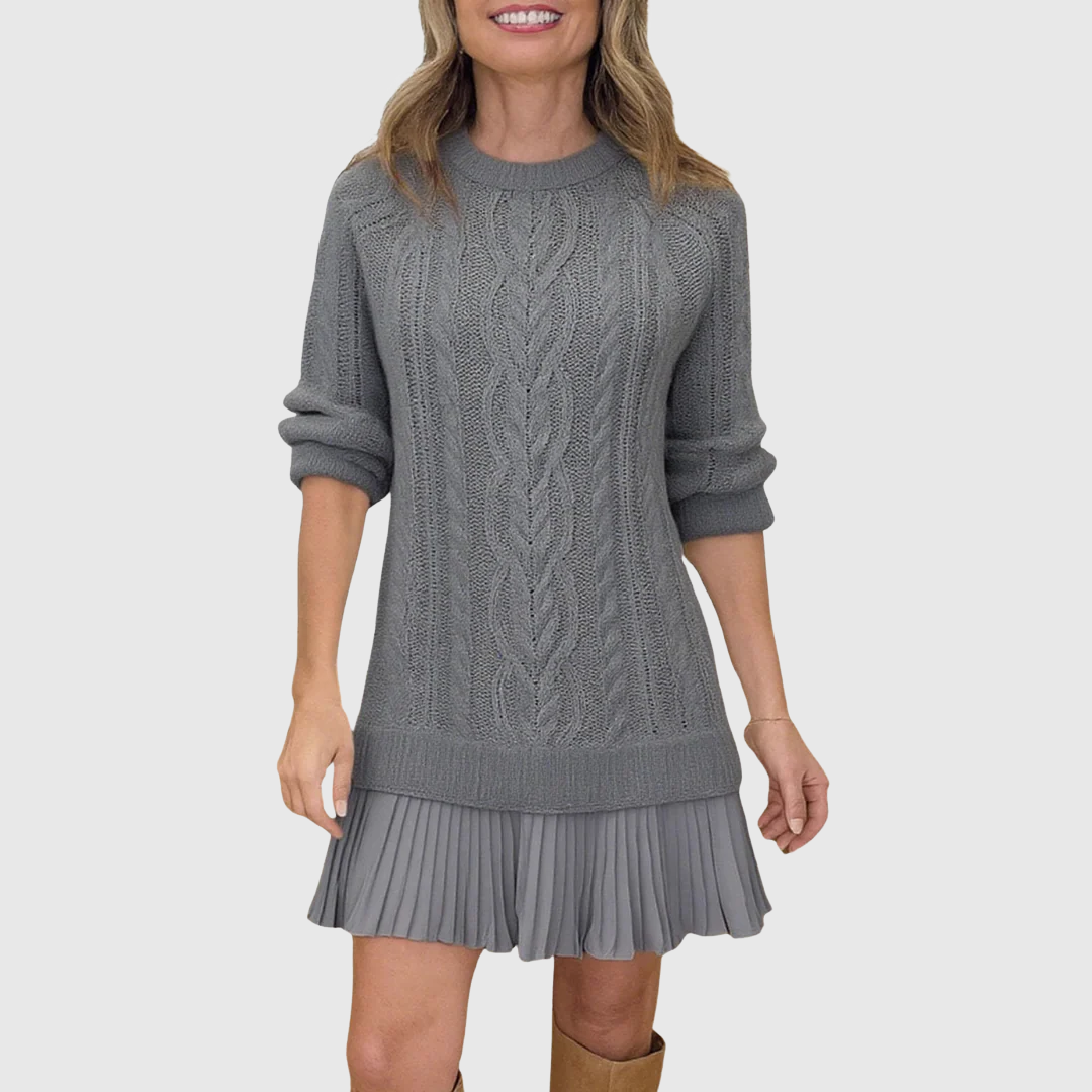 Eira Classic Sweater Dress - view 4