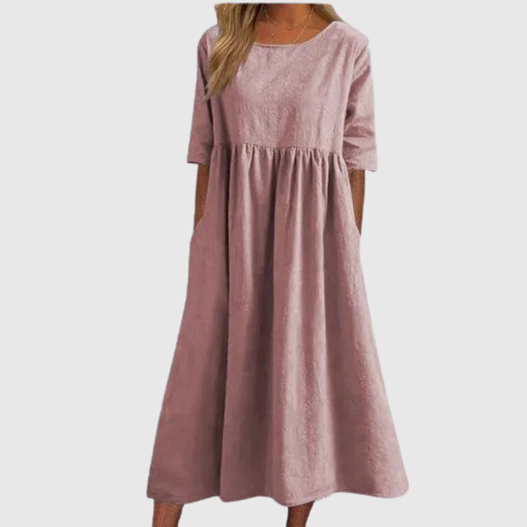 Leah Casual Loose Dress - view 6