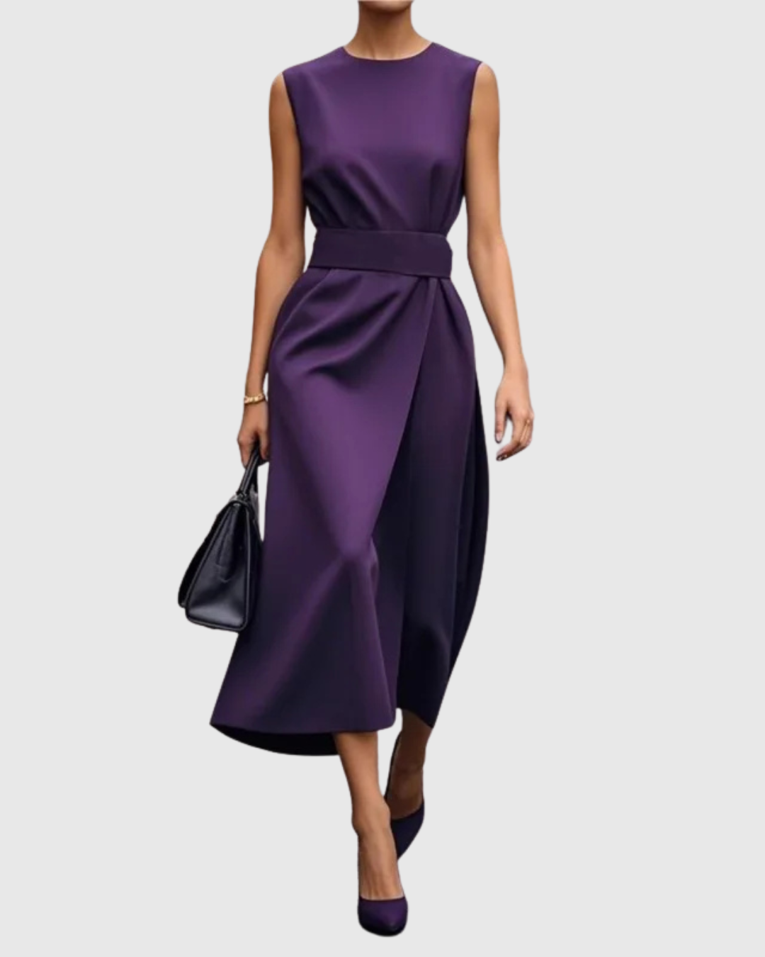 Clarimond Elegant Round Neck Dress - view 7