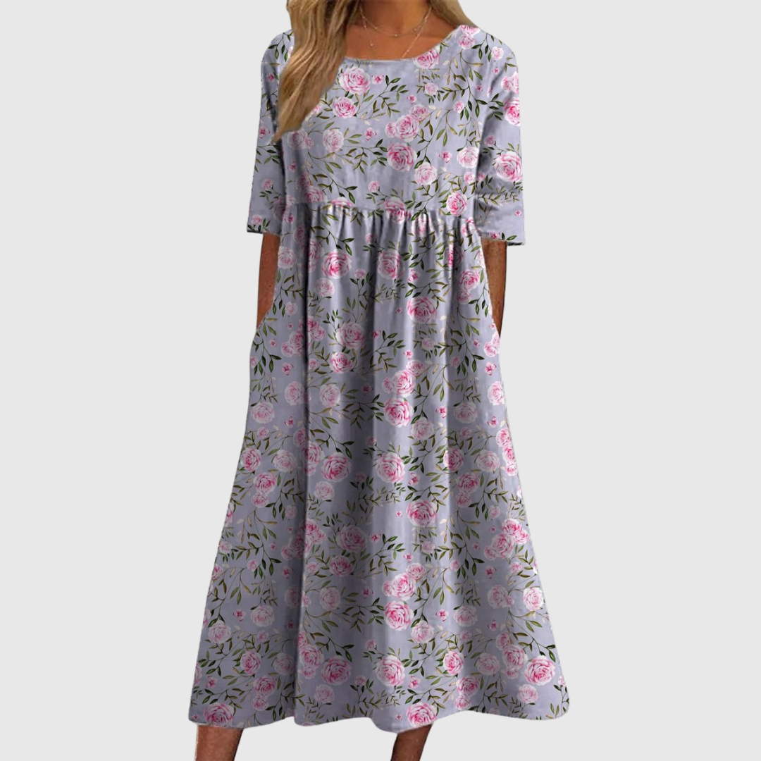 Clara Relaxed Midi Dress - view 3