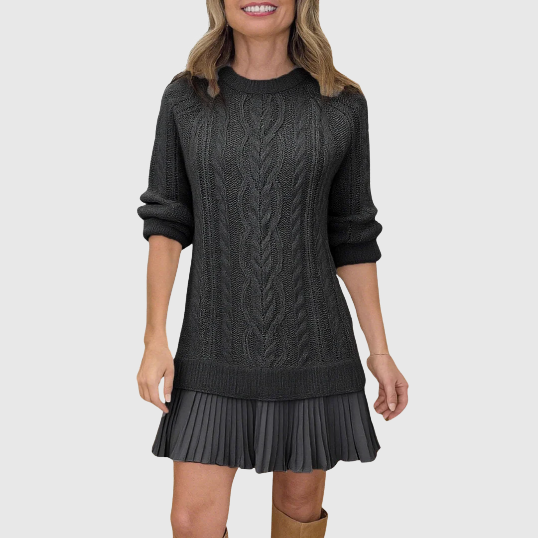 Eira Classic Sweater Dress - view 5