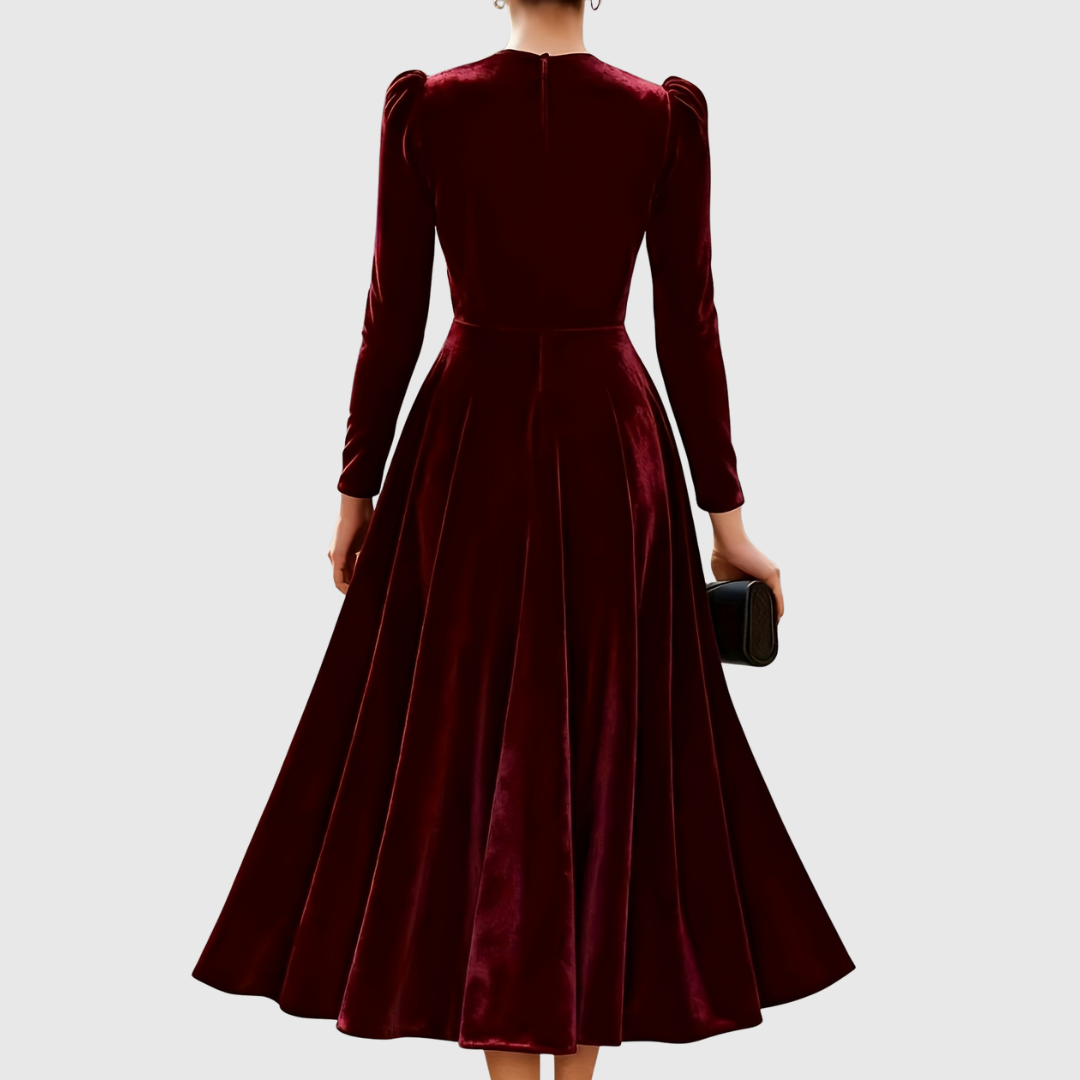 Soopie Formal V-Neck Dress - view 8