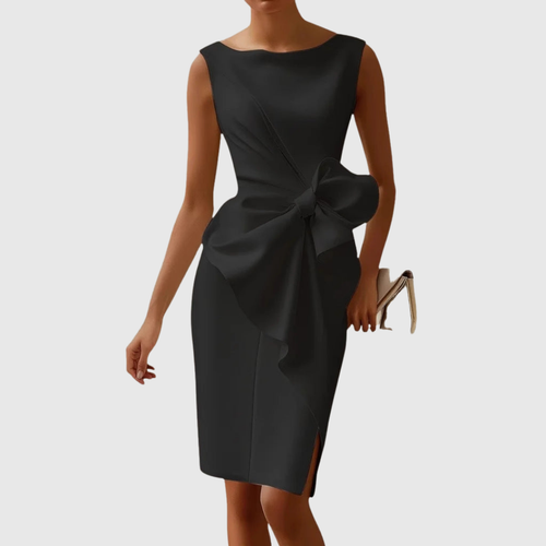Ainsley Stylish Sleeveless Midi Dress - Ciela Vere