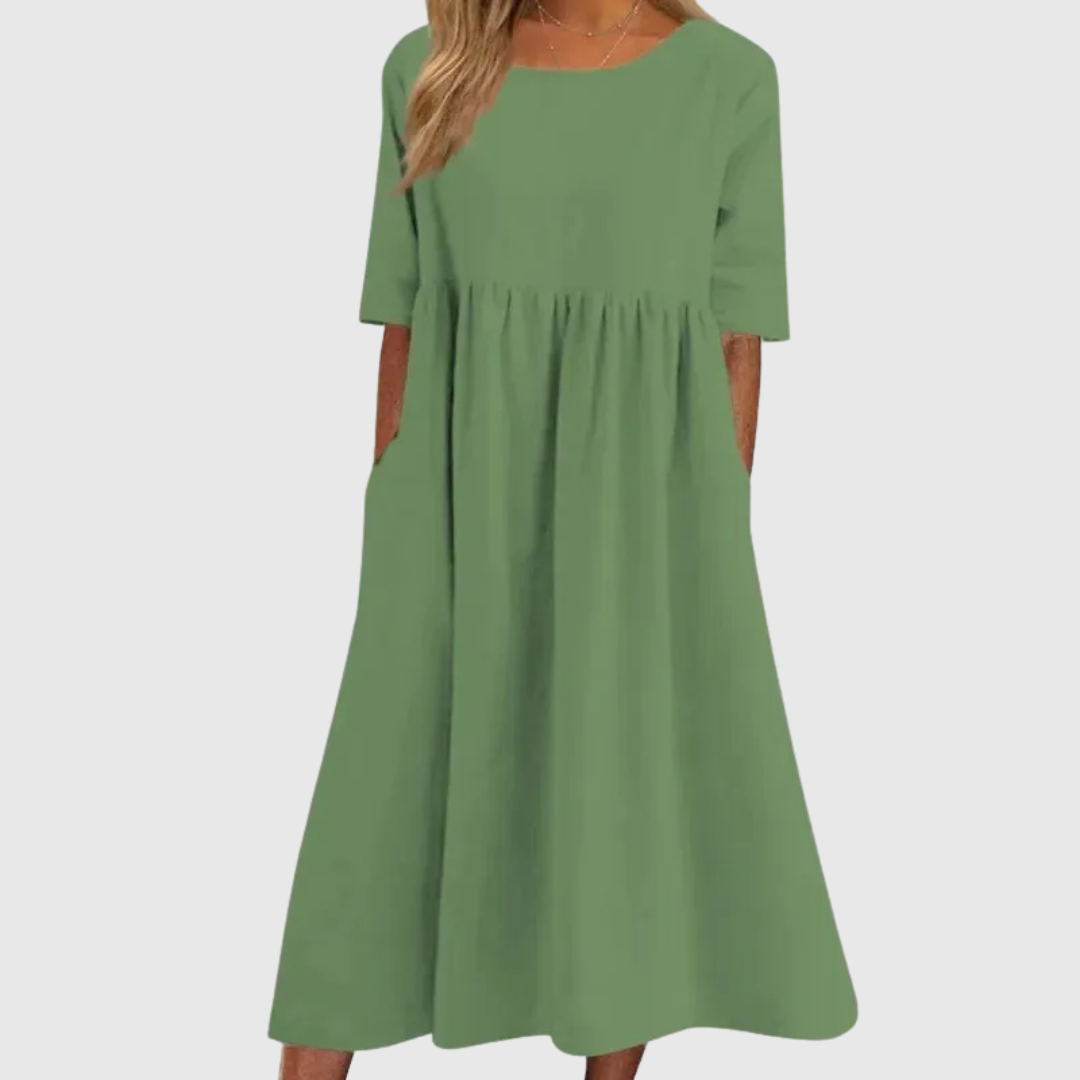 Leah Casual Loose Dress - view 4