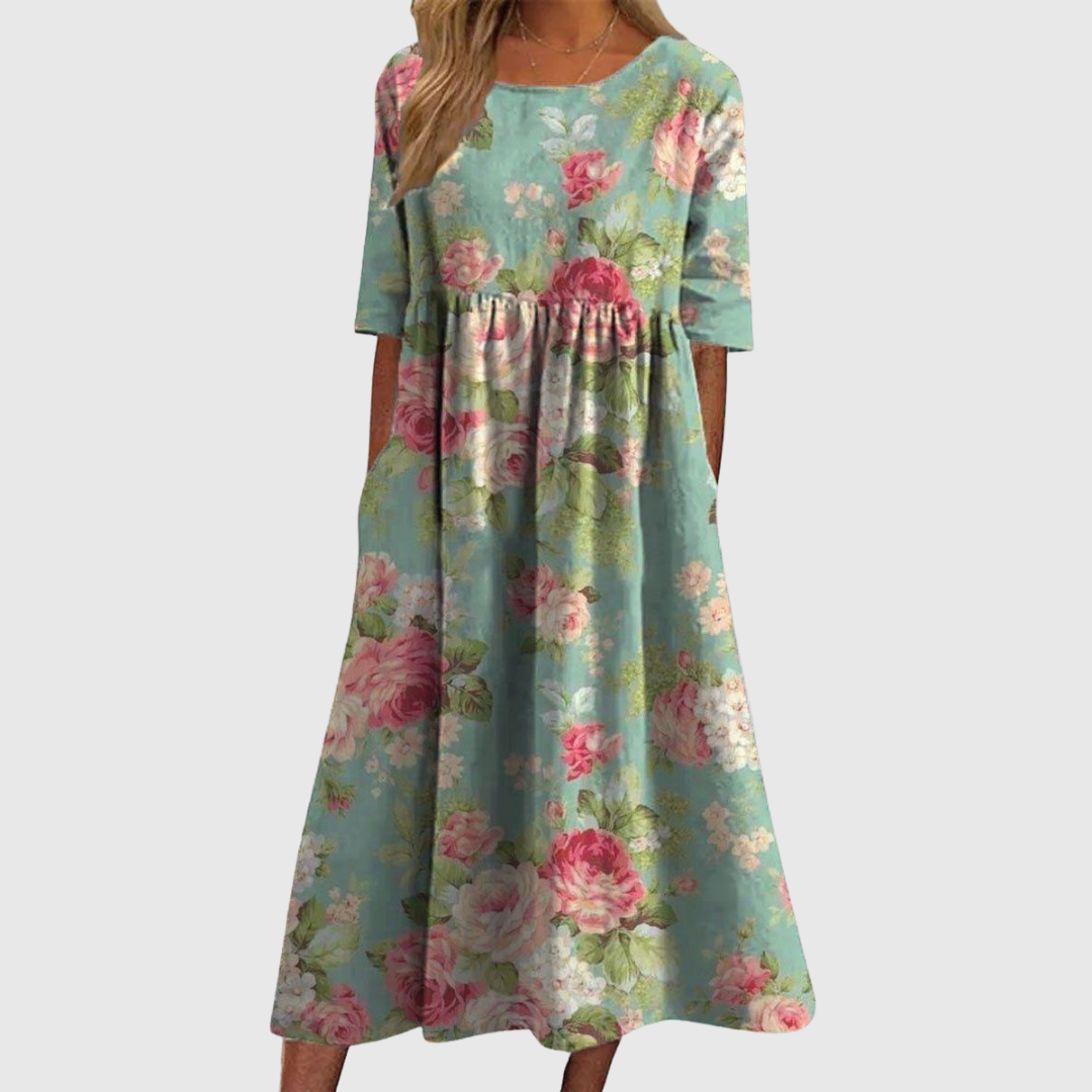 Clara Relaxed Midi Dress - view 2