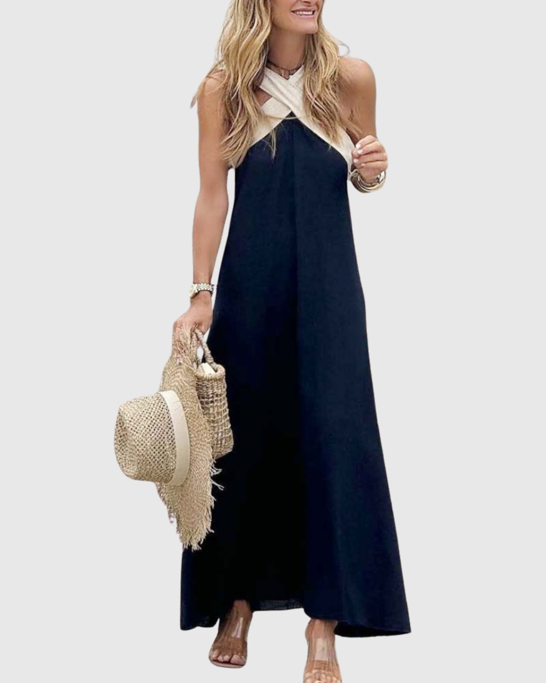 Orella Cross-Neck Dress - view 9