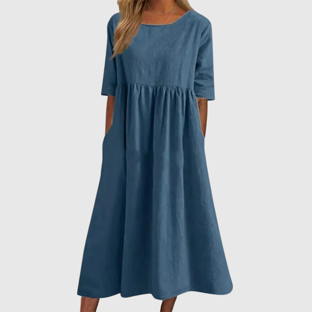 Leah Casual Loose Dress - Ciela Vere