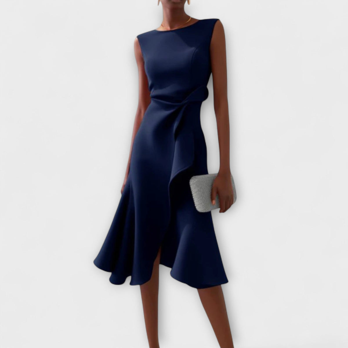 Ariana Pleated Midi Dress - view 3