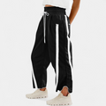 Aviva Color-Block Barrel Pants - image 1