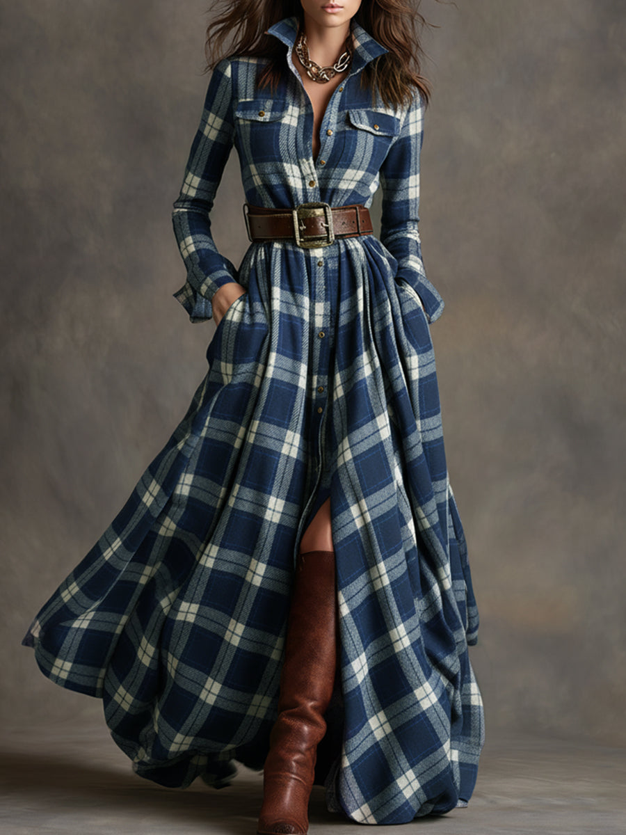 Louisa Classic Refined Button-Up Dress - view 4