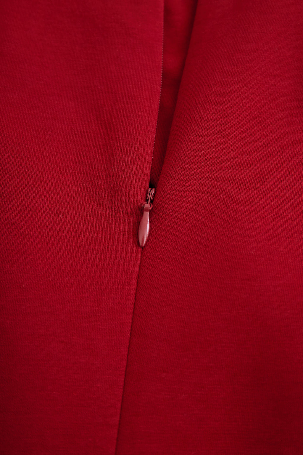 Ruby Burgundy Sleeveless Midi Dress - view 7