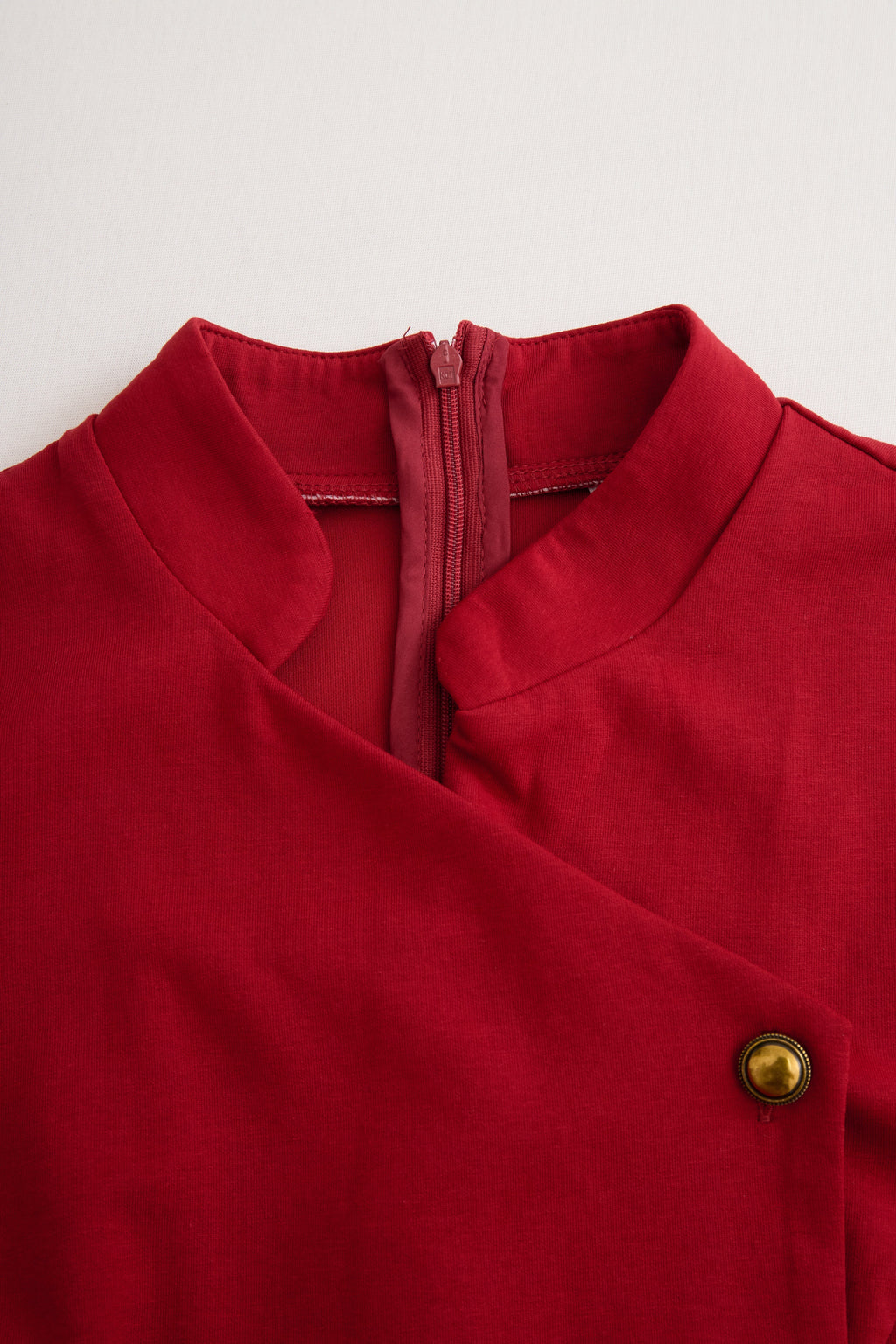 Ruby Burgundy Sleeveless Midi Dress - view 5