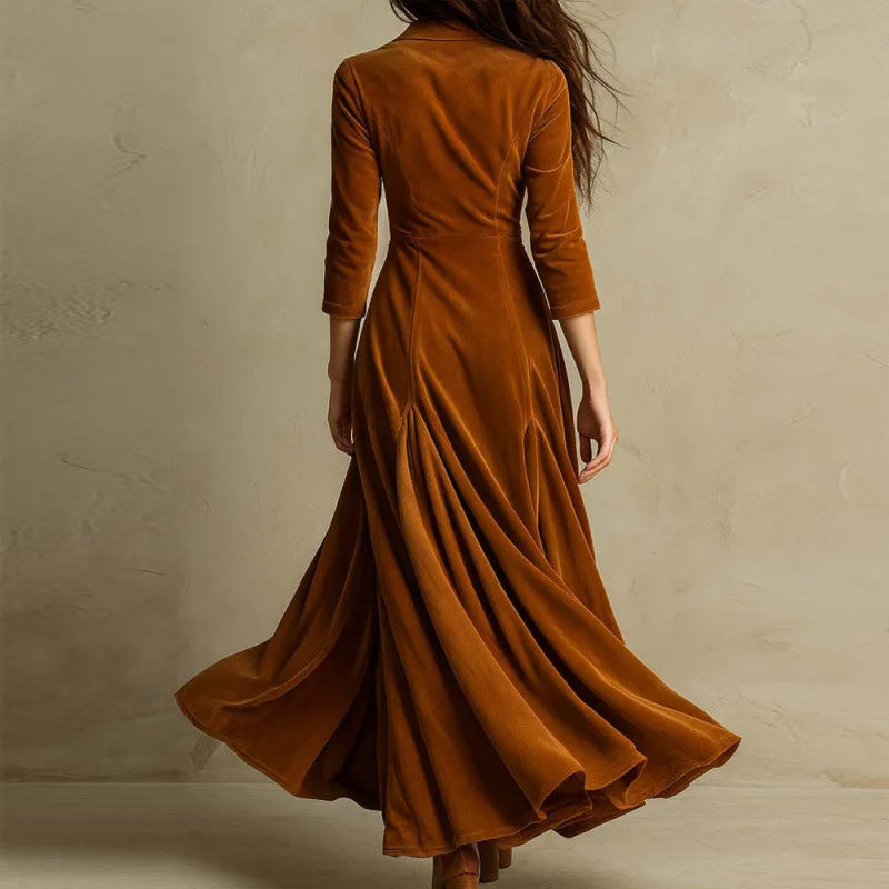 Marlow Timeless Velvet Maxi Dress - view 3