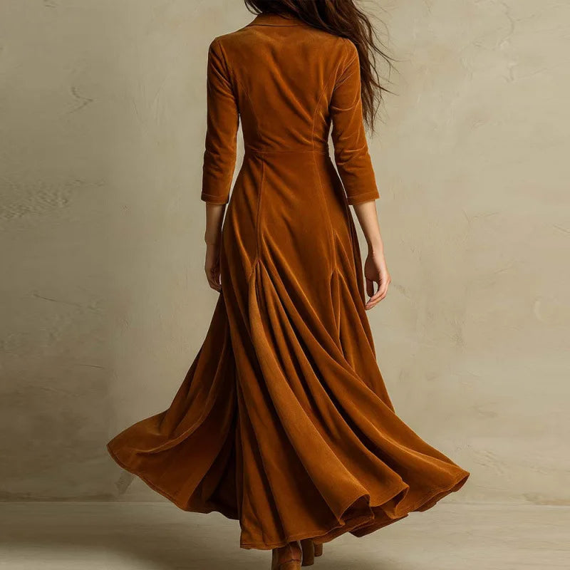 Marlow Timeless Velvet Maxi Dress - view 5
