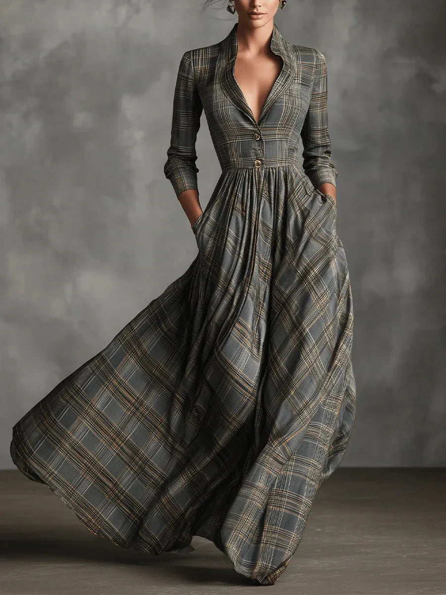 Audrey Elegant Vintage Dress - Ciela Vere