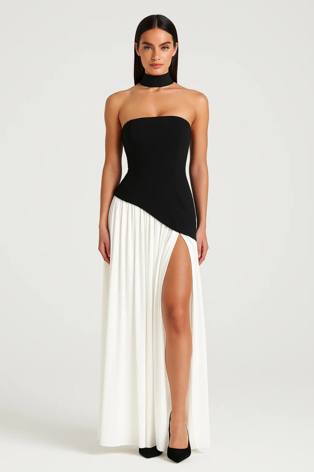 Thessaly Lightweight V-Neck Midi Dress - view 3