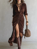 Thalisse Elegant Midi Dress - Ciela Vere