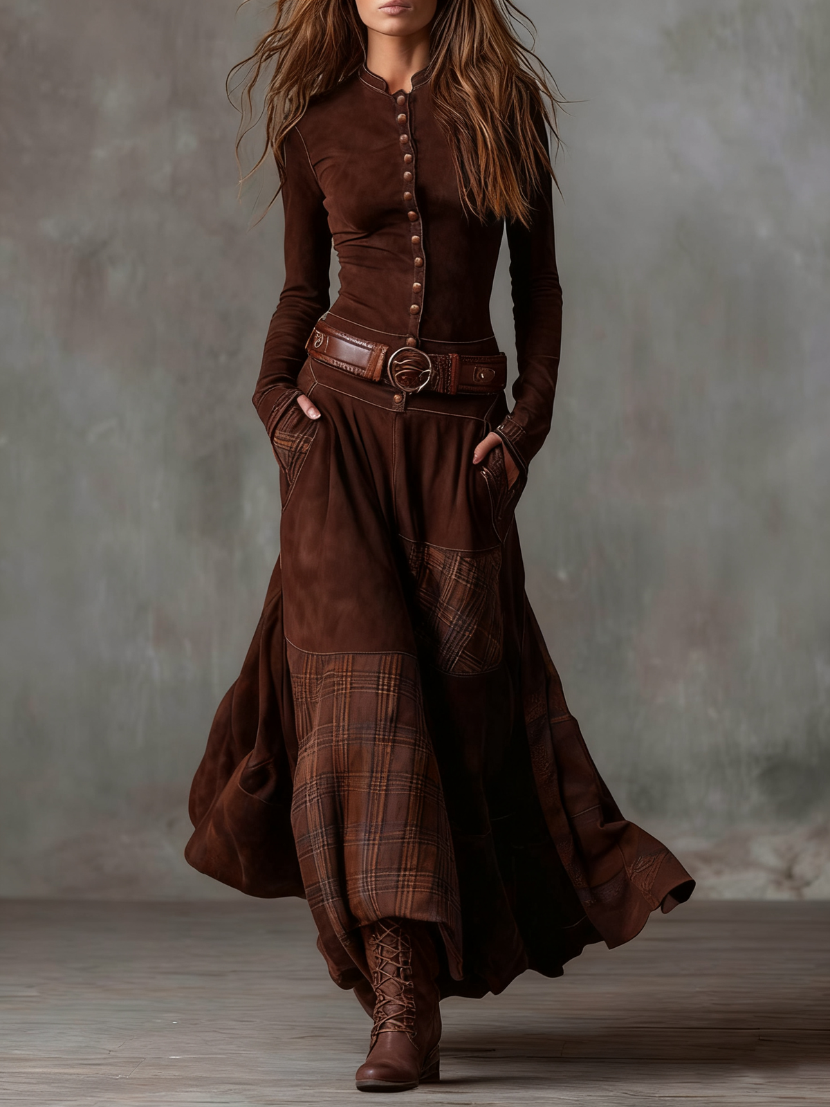 Emily Belted Dress - view 7