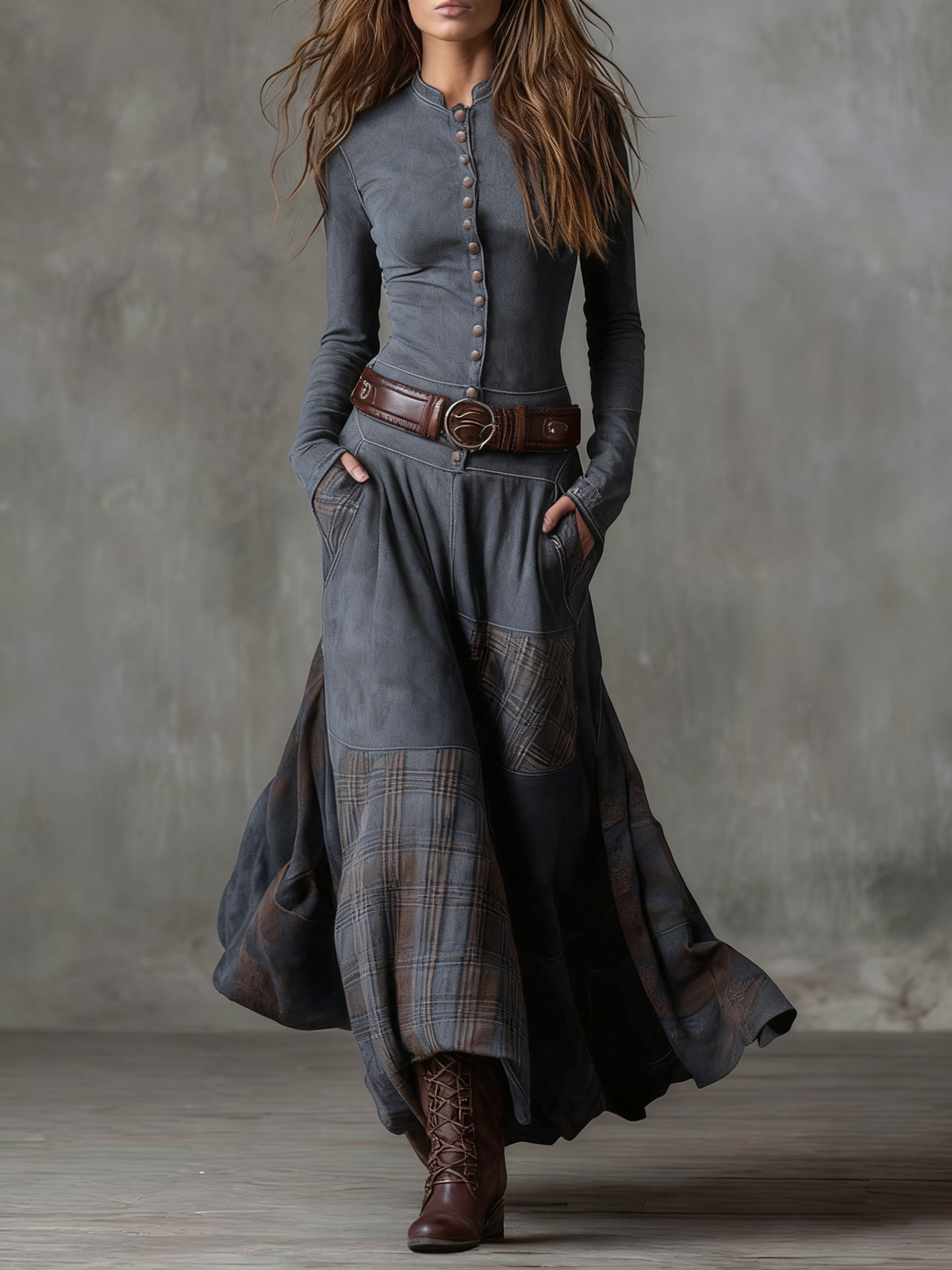 Emily Belted Dress - view 9