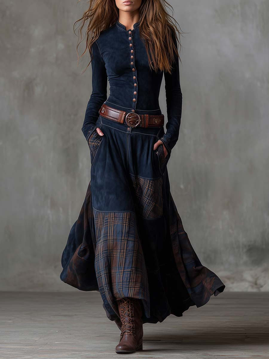 Emily Belted Dress - Ciela Vere