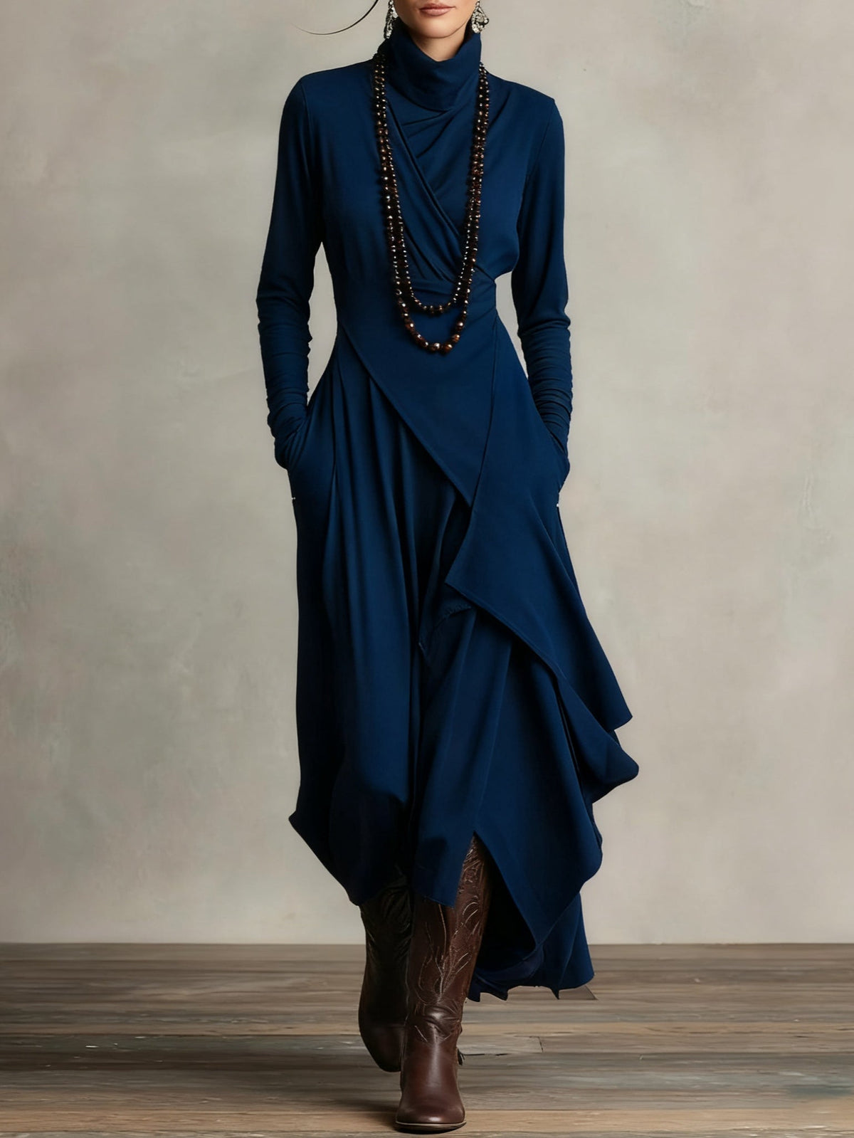 Marilyn Elegant Maxi Dress - view 7