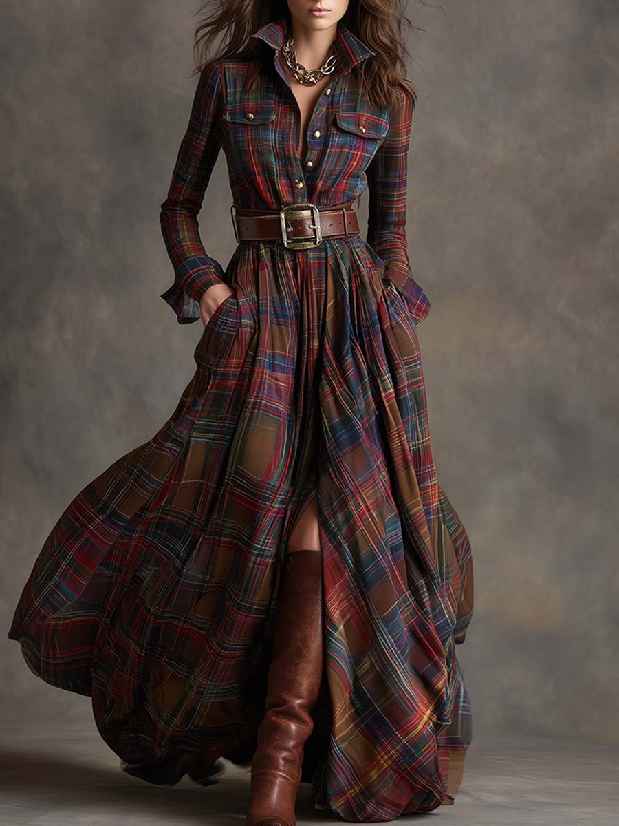 Louisa Classic Refined Button-Up Dress - Ciela Vere