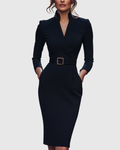 Claribel Refined Midi Dress — view 2