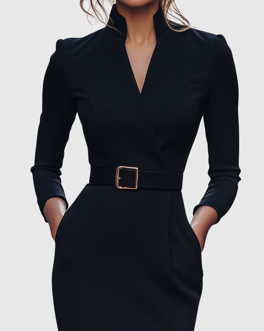 Claribel Refined Midi Dress — view 3