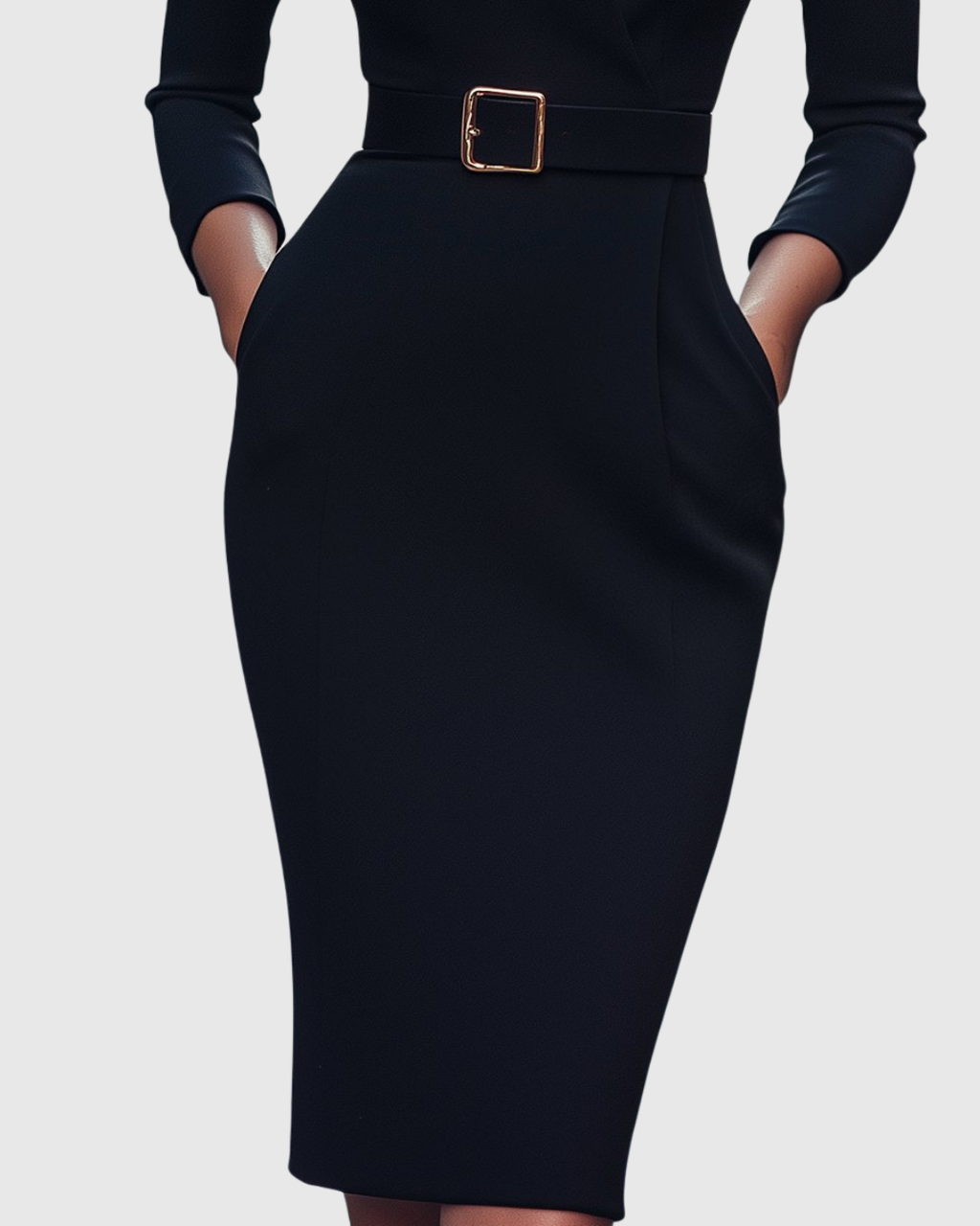 Claribel Refined Midi Dress — view 4