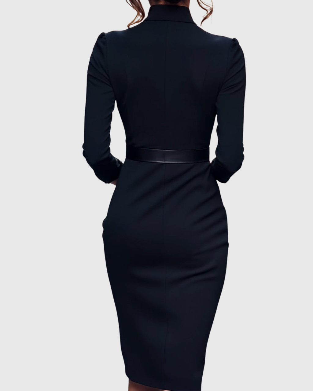 Claribel Refined Midi Dress — view 6