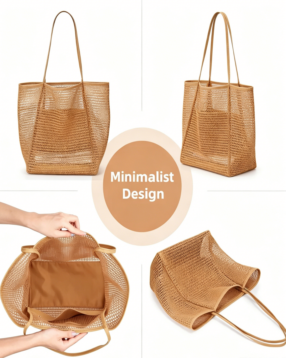 Solana Mesh Beach Tote product photo 5