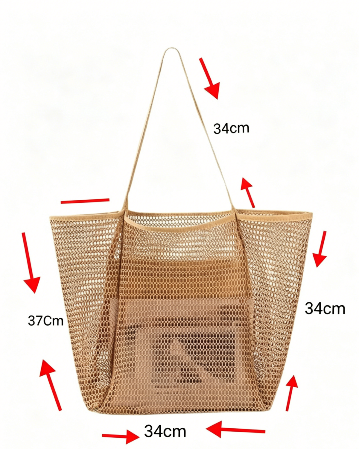 Solana Mesh Beach Tote product photo 6