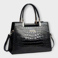 Celeste Croc-Embossed Handbag product photo 2