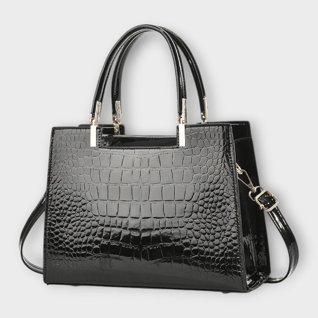Celeste Croc-Embossed Handbag product photo 6