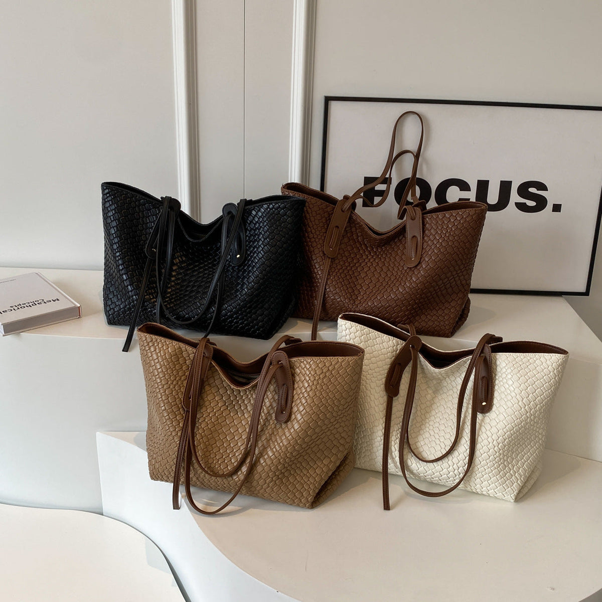 Arden Woven Tote product photo 6